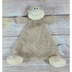 Demdaco Nat & Jules Plush Cozies Meekie Lovey Security Blanket 2016 Rattle 12"
